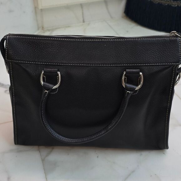 Dooney & Bourke Black Satchel Bag - Picture 2 of 4